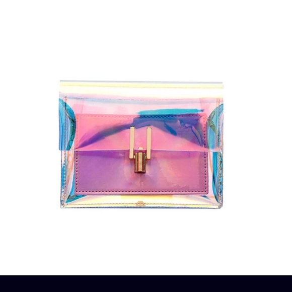 Clear Transparent Handbag PVC Crossbody Womens - Picture 11 of 12